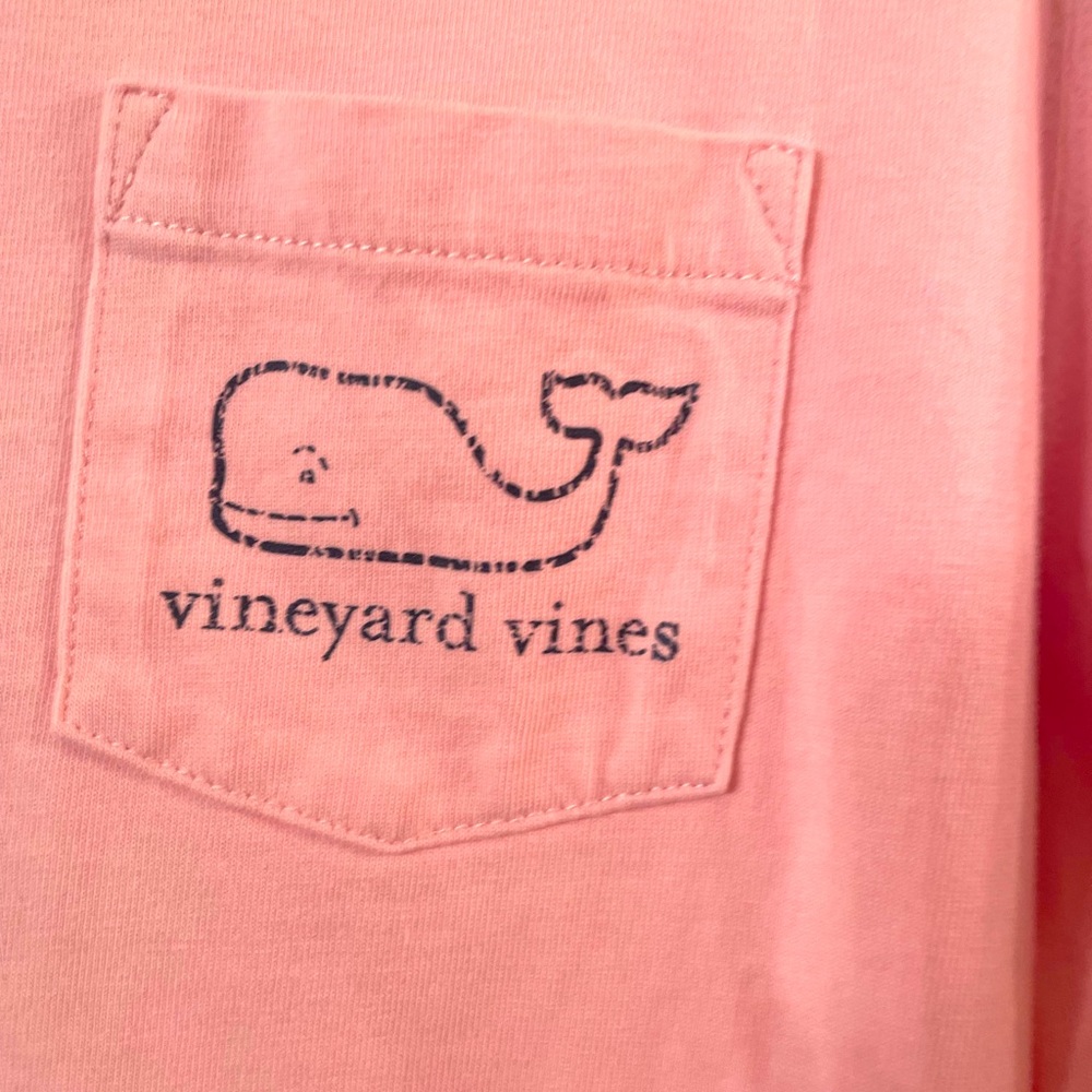 Vineyard Vines Long Sleeve Pink T-Shirt
